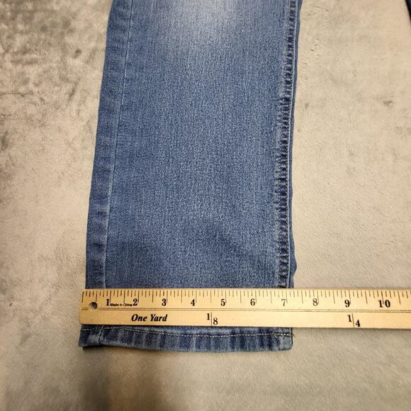 Buffalo David Bitton Jeans Mens 34x29 Blue Ash-X Slim Fit Stretch Denim Zip Fly - Picture 6 of 10